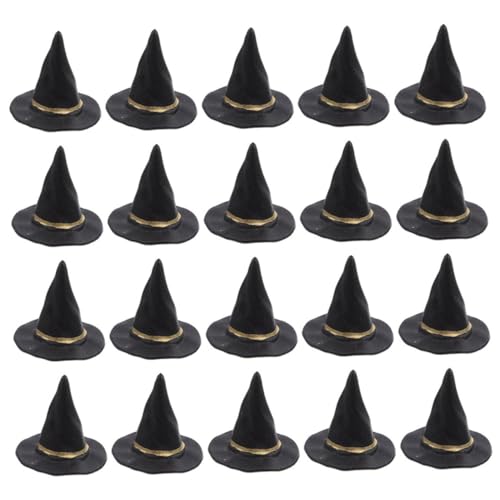 Gadpiparty 40 Stück Teiliges Mini Hexenhüte Schwarz Kunststoff Handgefertigte Kleine Zaubererhüte für DIY Halloween Dekoration Puppenhaus Zubehör für Party und Bastelprojekte Gadpiparty 40 Stück Teiliges Mini Hexenhüte Schwarz Kunststoff Handgefertigte Kleine Zaubererhüte für DIY Halloween Dekoration Puppenhaus Zubehör für Party und Bastelprojekte von Gadpiparty