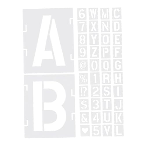 Gadpiparty 42Pcs Malerei Vorlage Zeichnen Vinyl Große Alphabet Kalligraphie Journaling Schablone Willkommensbrief Alphabet Schablonen Vorlagen Kleine Buchstaben Schablone Kinder Das von Gadpiparty