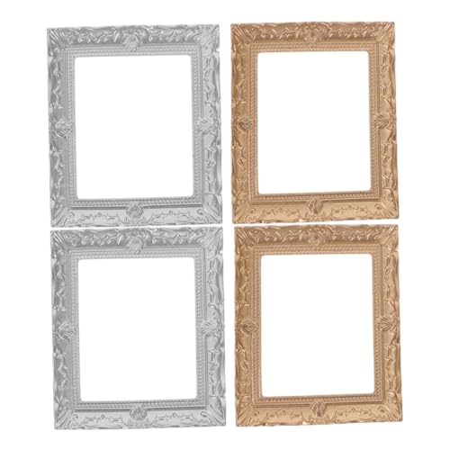Gadpiparty 4pcs Miniatur -bilderrahmen Für Puppenhaus Vintage Harz Fotorahmen Modelle Winzige Retro -Harz -Rahmen DIY Kleine Fotorahmen Handwerk Mini Rahmen Ornamente Gadpiparty 4pcs Miniatur -bilderrahmen Für Puppenhaus Vintage Harz Fotorahmen Modelle Winzige Retro -Harz -Rahmen DIY Kleine Fotorahmen Handwerk Mini Rahmen Ornamente von Gadpiparty