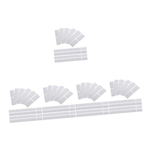 Gadpiparty 5 Sätze Rubbelkarten Selber Machen Selbstklebender Etikettenaufkleber Streifen Mit Kleber Klebrig Abkratzen Für Party-rubbelspiel Stickerspiel Abrubbeln Papier Silber 50 Stück * 5 von Gadpiparty