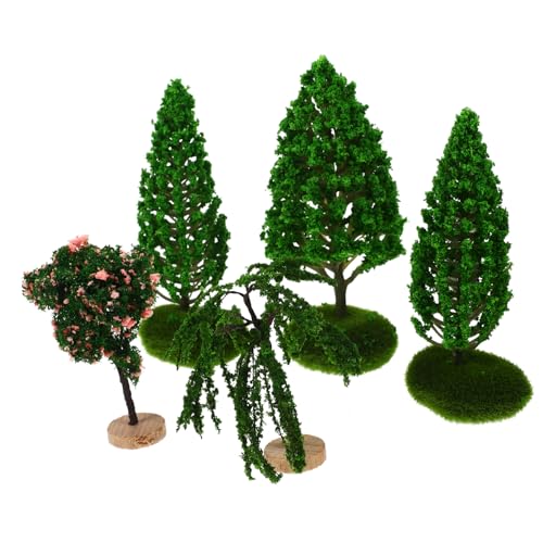 Gadpiparty 5 Stück Figuren Dekorative Landschaftsminiaturen für Garten und Rasen Hochwertige Kunststoffstatue für Mikro von Gadpiparty