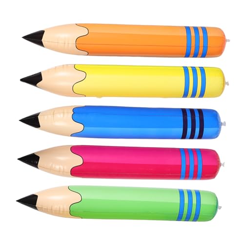 Gadpiparty 5 Stück Teiliges Riesen Aufblasbare Bleistifte PVC Multifunktional als Hammer Barbell Goldenes Für Kindergarten Lernspaß Sportveranstaltungen Gadpiparty 5 Stück Teiliges Riesen Aufblasbare Bleistifte PVC Multifunktional als Hammer Barbell Goldenes Für Kindergarten Lernspaß Sportveranstaltungen von Gadpiparty