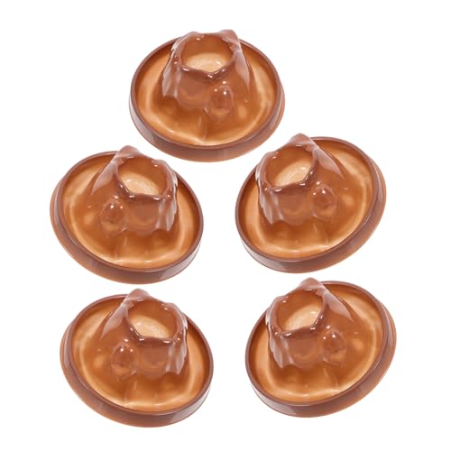 Gadpiparty 5 Stück Vulkan-Modell pädagogisches Vulkanmodell Vulkan-Experimentierset DIY -Vulkanmodell Experimente zu Vulkanausbrüchen simuliertes Vulkanmodell pp Light Brown von Gadpiparty