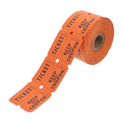 Gadpiparty 500 Stück Lotterielose Auf Rolle Kinotickets Tombola Los Lotterielos Tombola Preise Tickets Für Veranstaltungen Tickets Für Tombolas Weihnachtstickets Orange 170 G Gadpiparty 500 Stück Lotterielose Auf Rolle Kinotickets Tombola Los Lotterielos Tombola Preise Tickets Für Veranstaltungen Tickets Für Tombolas Weihnachtstickets Orange 170 G von Gadpiparty