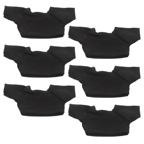Gadpiparty 6 Stück 13 cm Große Bärenpuppenkleidung: Stofftier-T-Shirts Aus Weichem Plüschbären – Mini-Outfits Als Stofftierersatz Gadpiparty 6 Stück 13 cm Große Bärenpuppenkleidung: Stofftier-T-Shirts Aus Weichem Plüschbären – Mini-Outfits Als Stofftierersatz von Gadpiparty