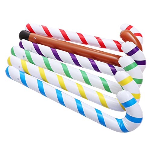 Gadpiparty 6 Stück Aufblasbarer Zuckerstangen Gehstock Teiliges für Hochzeiten Weihnachten Geburtstagsfeiern und Karneval Leicht Bruchfest Spaß für Erwachsene Gadpiparty 6 Stück Aufblasbarer Zuckerstangen Gehstock Teiliges für Hochzeiten Weihnachten Geburtstagsfeiern und Karneval Leicht Bruchfest Spaß für Erwachsene von Gadpiparty