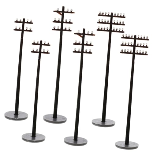 Gadpiparty 6 Stück Mini-Telefonmast Sandkasten Bausatz Stangen Mikrotelegrafenmasten Mini-Telegrafenmast Telegrafenmast Miniaturmodell Modell für Telegrafenmasten Kleiner Telegrafenmast Abs Gadpiparty 6 Stück Mini-Telefonmast Sandkasten Bausatz Stangen Mikrotelegrafenmasten Mini-Telegrafenmast Telegrafenmast Miniaturmodell Modell für Telegrafenmasten Kleiner Telegrafenmast Abs von Gadpiparty