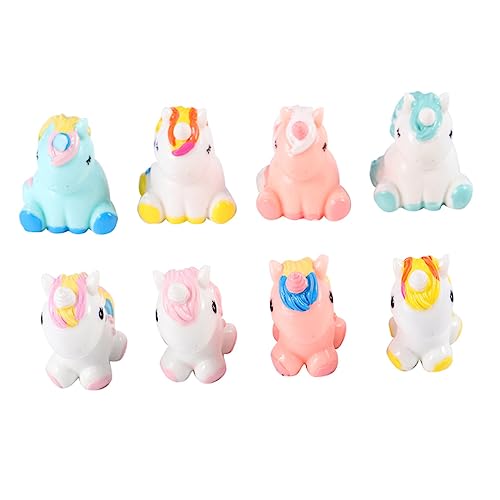 Gadpiparty 8 Stück Teiliges Miniatur Einhornfiguren Harz für Mooslandschaften Bunte Deko für Miniaturgärten und Bastelprojekte für Kinderzimmer und Aquarien Gadpiparty 8 Stück Teiliges Miniatur Einhornfiguren Harz für Mooslandschaften Bunte Deko für Miniaturgärten und Bastelprojekte für Kinderzimmer und Aquarien von Gadpiparty