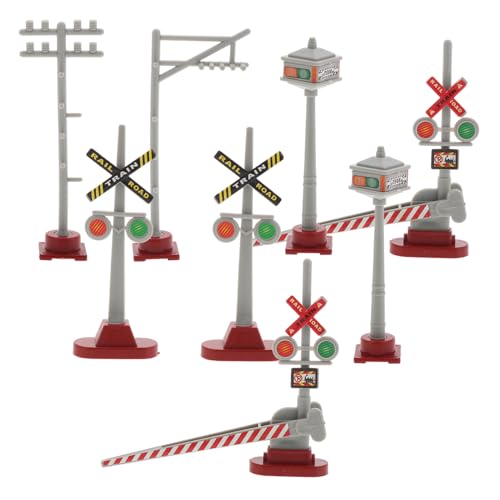 Gadpiparty 8 Stück Verkehrszeichenmodell Miniatur-eisenbahnlicht Puppenhaus-signallicht Eisenbahnmodell Licht Sandtisch-ampel Zug DIY -modelllicht Sandtischmodelllicht Mikro Plastik Gadpiparty 8 Stück Verkehrszeichenmodell Miniatur-eisenbahnlicht Puppenhaus-signallicht Eisenbahnmodell Licht Sandtisch-ampel Zug DIY -modelllicht Sandtischmodelllicht Mikro Plastik von Gadpiparty