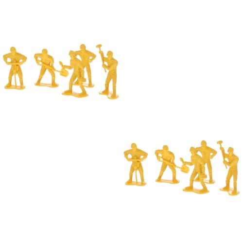 Gadpiparty 90 Stck Teiliges Konstruktionsfiguren Set mit Detailreichen Ingenieurmenschen und Werkzeugmodellen Bunte Kunststoffspielzeugfiguren für Kreativität und Kognition von Gadpiparty