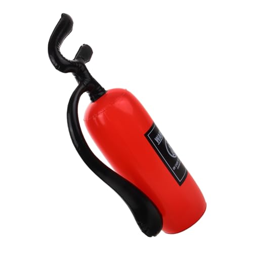 Gadpiparty Aufblasbare Feuerlöscher-Spielzeuge Farbe Pflicht groß Feuerlöscher-Ballon Feuerlöscher-Designballon Dekorationen für Feuerwehrgeburtstage Partyzubehör für die Feuerwehr PVC von Gadpiparty