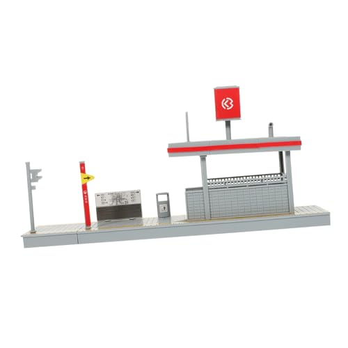 Gadpiparty Bahn Station Modell DIY Simulation Plattform Bausatz für Realistische Mikroszene Zubehör Fördert Kreativität und Handwerkliches Geschick Gadpiparty Bahn Station Modell DIY Simulation Plattform Bausatz für Realistische Mikroszene Zubehör Fördert Kreativität und Handwerkliches Geschick von Gadpiparty