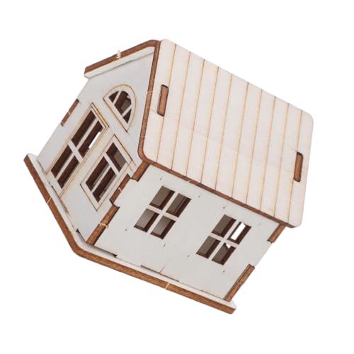 Gadpiparty DIY Holzhaus Modellbausatz Kleine Natürliche Holzhaus Deko zum Selbstbauen Stabiles Puzzle ohne Klebstoff für Erwachsene Bastelset für Familien und Wohnraumgestaltung Gadpiparty DIY Holzhaus Modellbausatz Kleine Natürliche Holzhaus Deko zum Selbstbauen Stabiles Puzzle ohne Klebstoff für Erwachsene Bastelset für Familien und Wohnraumgestaltung von Gadpiparty