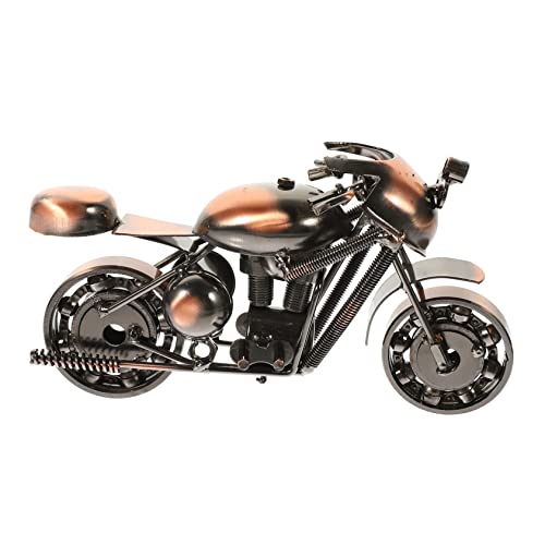Gadpiparty Dekoratives Motorradmodell Retro und Wohnzimmerornament Bronze für Männer Stilvolle Dekoration für Cafés Gadpiparty Dekoratives Motorradmodell Retro und Wohnzimmerornament Bronze für Männer Stilvolle Dekoration für Cafés von Gadpiparty