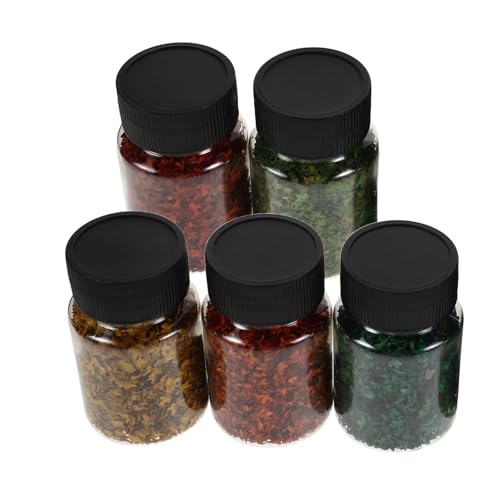 Gadpiparty Flaschen Realistische Miniatur Herbstblätter und Weinreben für DIY Mini Diorama Feengarten Landschaft Herbstdekor Halloween Village Accessories Mini Pflanzen von Gadpiparty