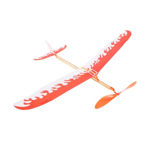 Gadpiparty Gummiband Flugzeugmodell Leichtes und Langlebiges Segelflugzeug für DIY Zusammenbau für Intellektuelle Entwicklung für Jungen von Gadpiparty
