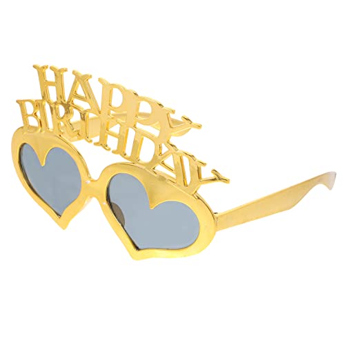 Gadpiparty Happy Birthday Brille Herz Brille Für Geburtstagsparty Dekorative Party Brille 1stk von Gadpiparty