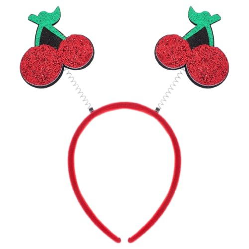 Gadpiparty Kirschstirnband Cartoon-Stirnband Obststirnband Für Party-Kopfbedeckungen Kostümzubehör Gadpiparty Kirschstirnband Cartoon-Stirnband Obststirnband Für Party-Kopfbedeckungen Kostümzubehör von Gadpiparty