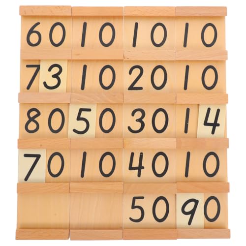 Gadpiparty Mathe-Material Teen & Ten Boards Lernspielzeug Montessori Seguin Mathematik-Lehrmittel Montessori Mathe-Spielzeug Material Für Kinder Frühkindliche Vorschulausbildung von Gadpiparty