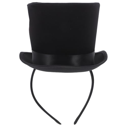 Gadpiparty Top-hat-kostüm Cosplay Party Hut Kopfschmuck Mini-Glitzer-Zylinder-Stirnband Zylinder Kostüm Kleines Zylinder-Stirnband Party-Zylinder Europäisch Und Amerikanisch Bankett Zubehör von Gadpiparty