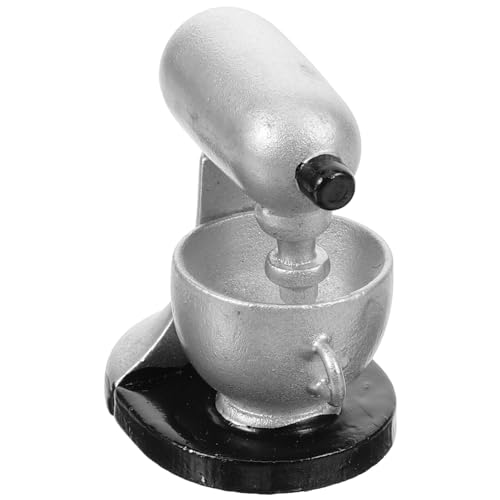 Gadpiparty Puppenhaus-Kaffeemaschine Mini-Milchaufschäumer Modell Für Miniatur-Puppenhaus-Zubehör Winzige Hausdekorationen Foto-Requisiten von Gadpiparty