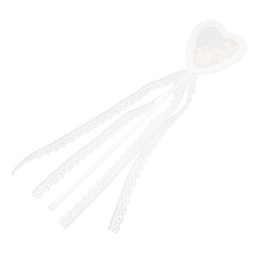 Gadpiparty Requisiten für Dekoration Partydekor Zauberstab Stöcke Lasst uns Fee Cosplay Requisiten Anzieh-Zauberstäbe Party-Herzstab Band-Fee-Sticks Feenstab Stoff Weiß Gadpiparty Requisiten für Dekoration Partydekor Zauberstab Stöcke Lasst uns Fee Cosplay Requisiten Anzieh-Zauberstäbe Party-Herzstab Band-Fee-Sticks Feenstab Stoff Weiß von Gadpiparty