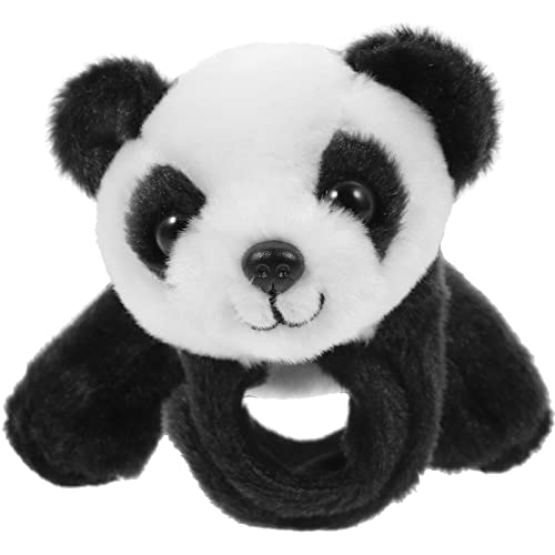 Gadpiparty Schlagarmband Gefüllter Stofftier Spielzeuge Handygriffe Panda-snap-armbänder Armband Kuscheltier Baby-plüschtier Kuscheltier Kuh Baby Ringe Pp-Baumwolle Kind Runden Puppe Puppe von Gadpiparty