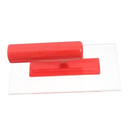 Gadpiparty Strukturiertes Farbmesser Gipskelle Glättkelle Für Beton Polierkelle Fliesen Mit Einer Kelle Gips Werkzeug Gipswerkzeuge Kunst Endputzwerkzeug Pool Kelle Acryl Rot Gadpiparty Strukturiertes Farbmesser Gipskelle Glättkelle Für Beton Polierkelle Fliesen Mit Einer Kelle Gips Werkzeug Gipswerkzeuge Kunst Endputzwerkzeug Pool Kelle Acryl Rot von Gadpiparty