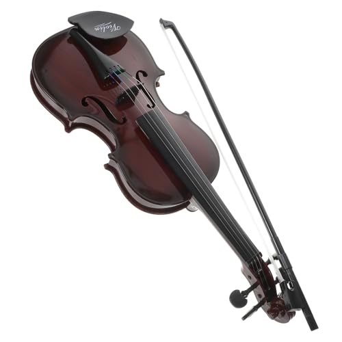 Gadpiparty Violine Spielzeug Anfänger Violine Geigenspielzeug Für Kinder Geigenfigur Metall Elektrische Geige Für Kinder Geschenk Für Geigenliebhaber Kleinkind Plastik Tischdekoration von Gadpiparty