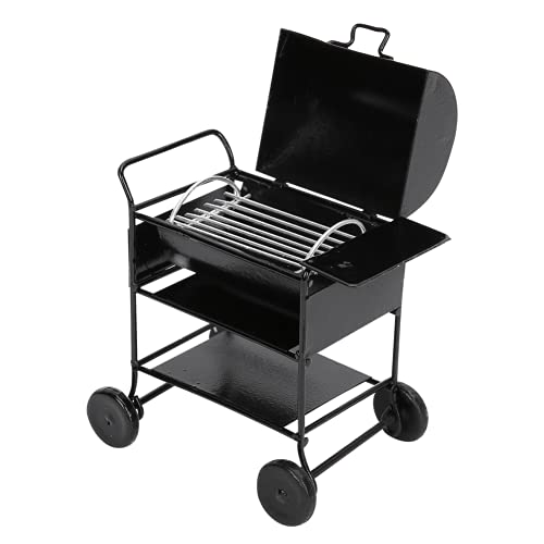Gaeirt Puppenhaus-Grill, Schwarz, 1:12 Skala, 8 cm, Realistisch, Eisen, Outdoor, Puppenhaus Zubehör Gaeirt Puppenhaus-Grill, Schwarz, 1:12 Skala, 8 cm, Realistisch, Eisen, Outdoor, Puppenhaus Zubehör von Gaeirt