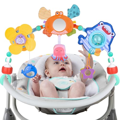 Gaethra Kinderwagen Spielzeug für Spielbogen Baby Motorikspielzeug, Babies Spielebogen für Babybett Spielzeug und Babyschale Spielzeug, Babyspielzeug 0-12 Monate, Baby Geschenk Junge Mädchen Gaethra Kinderwagen Spielzeug für Spielbogen Baby Motorikspielzeug, Babies Spielebogen für Babybett Spielzeug und Babyschale Spielzeug, Babyspielzeug 0-12 Monate, Baby Geschenk Junge Mädchen von Gaethra