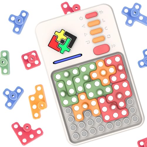 Gaethra Steckpuzzle Musterabgleich-Puzzlespiel ab 6 Jahren, Denksportspielzeug mit 1000+ Herausforderungen für Kinder und Jugendliche, Montessori-Spielzeug, Block Puzzle Kinderspielzeug Gaethra Steckpuzzle Musterabgleich-Puzzlespiel ab 6 Jahren, Denksportspielzeug mit 1000+ Herausforderungen für Kinder und Jugendliche, Montessori-Spielzeug, Block Puzzle Kinderspielzeug von Gaethra