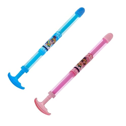 Cithway Feuerwerk Wasserpistole Spielzeug 2/3/4 Stück, 38cm Große Kapazität Hochdruck Water Squirter Im Feuerwerksstil Zum Baden, Pool, Party (2PCS-A) von Gafutozm