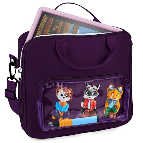 Gaga city Sammel-Mäppchen für Edurino Stift und Figur, Tragetasche für 8 bis 10 Zoll Kinder Tablet, Tasche für Tiptoi Bücher und Stift, Lila Gaga city Sammel-Mäppchen für Edurino Stift und Figur, Tragetasche für 8 bis 10 Zoll Kinder Tablet, Tasche für Tiptoi Bücher und Stift, Lila von Gaga city