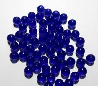 Gaide und Petersen 200 Glaskugeln blau, 8mm, Glaskugel, Kugel aus Glas, Deko (GS8mmBlau) von Gaide und Petersen