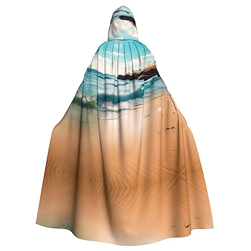 Gajher Beach Scenery Uni Kapuzenumhang – Rollenspiel-Kostüm in voller Länge – perfekt für Weihnachten, Themenpartys und Halloween Gajher Beach Scenery Uni Kapuzenumhang – Rollenspiel-Kostüm in voller Länge – perfekt für Weihnachten, Themenpartys und Halloween von Gajher