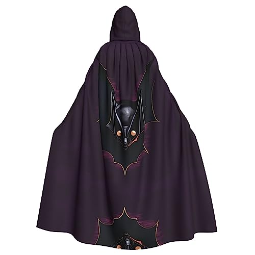 Gajher Schwarzer Geisterfledermaus-Umhang mit Kapuze, Uni, Rollenspiel-Kostüm, perfekt für Weihnachten, Themenpartys und Halloween Gajher Schwarzer Geisterfledermaus-Umhang mit Kapuze, Uni, Rollenspiel-Kostüm, perfekt für Weihnachten, Themenpartys und Halloween von Gajher
