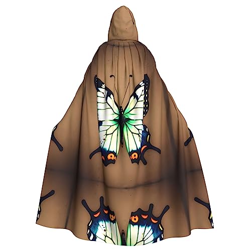 Gajher Süßer kleiner Schmetterling Uni Kapuzenumhang – Rollenspiel-Kostüm in voller Länge – perfekt für Weihnachten, Themenpartys und Halloween Gajher Süßer kleiner Schmetterling Uni Kapuzenumhang – Rollenspiel-Kostüm in voller Länge – perfekt für Weihnachten, Themenpartys und Halloween von Gajher