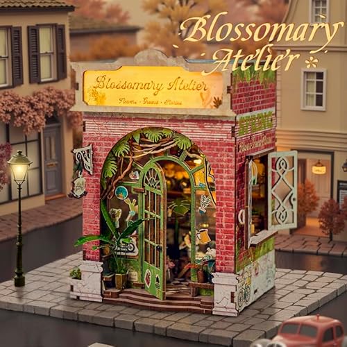 GlaSpark LED 3D-Puzzle Book Nook-Set（Blossomary Atelier） von GalaSpark