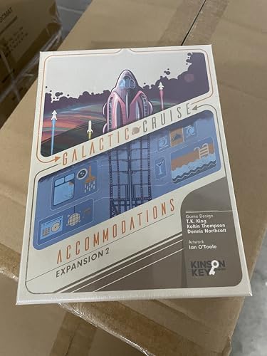 Galactic Cruise: Accommodations Expansion - Kinson Key Games - 1 bis 4 Spieler - 90-150 Minuten Spielzeit Galactic Cruise: Accommodations Expansion - Kinson Key Games - 1 bis 4 Spieler - 90-150 Minuten Spielzeit von Galactic Cruise
