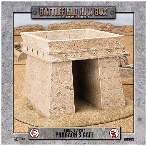 Battlefield in a Box - Forgotten City Pharaoh's Gate (BB903) von Gale Force Nine