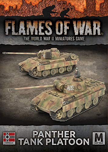 Flames of War - Mid War: German: Panther Tank Platoon (GBX126) von Flames of War