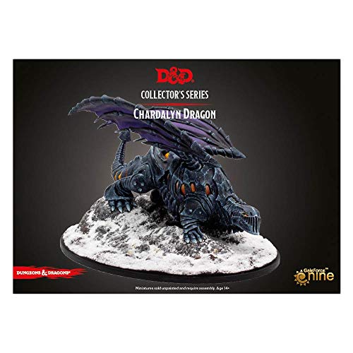 Gale Force Nine 71126 - D&D: Icewind Dale - Rime of the Frostmaiden: Dragon of Black Ice (1 Figur) von Gale Force Nine