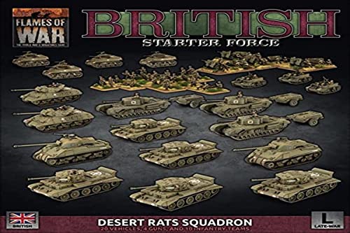 Flames of War - British Starter Force: Desert Rats Squadron - EN von Gale Force Nine