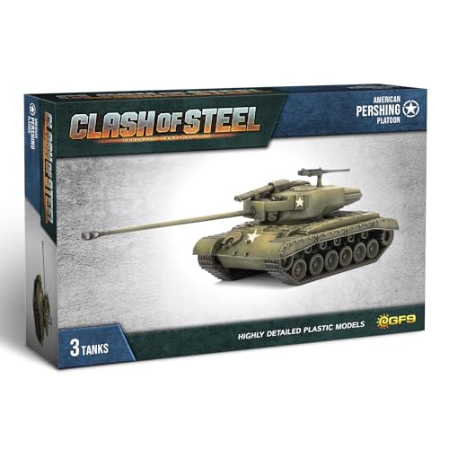Gale Force Nine - Clash of Steel - M26 Pershing Tank Platoon von Gale Force Nine
