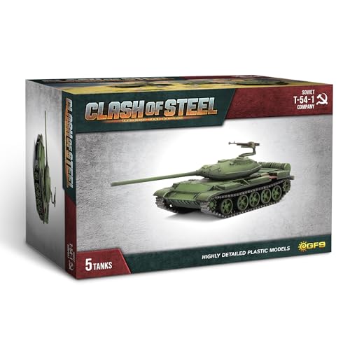 Gale Force Nine - Clash of Steel - Sowjetische T-54-1 Company Gale Force Nine - Clash of Steel - Sowjetische T-54-1 Company von Gale Force Nine