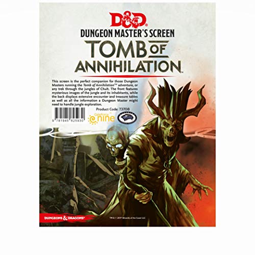 Gale Force Nine GF973708 - D&D Tomb of Annihilation DM Screen von Gale Force Nine