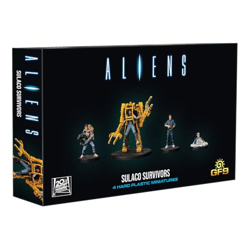 Gale Force Nine GF9ALI17 Aliens: Sulaco Survivors (2023), Black von Gale Force Nine