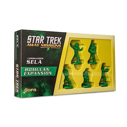 Gale Force Nine GF9STA002 Star Trek Away Missions: Commander Sela Romulan Expansion Brettspiele von Gale Force Nine