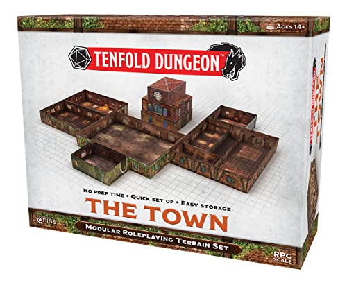 Gale Force Nine GF9TFD03 Tenfold Dungeon: The Town von Gale Force Nine